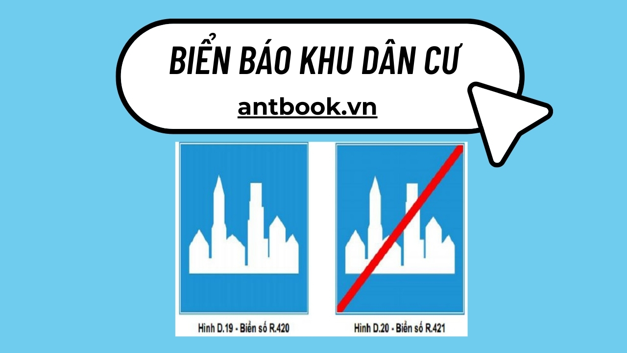 Biển báo khu dân cư: Cách nhận biết và Mức phạt xử lý vi phạm Biển báo khu dân cư: Cách nhận biết và Mức phạt xử lý vi phạm