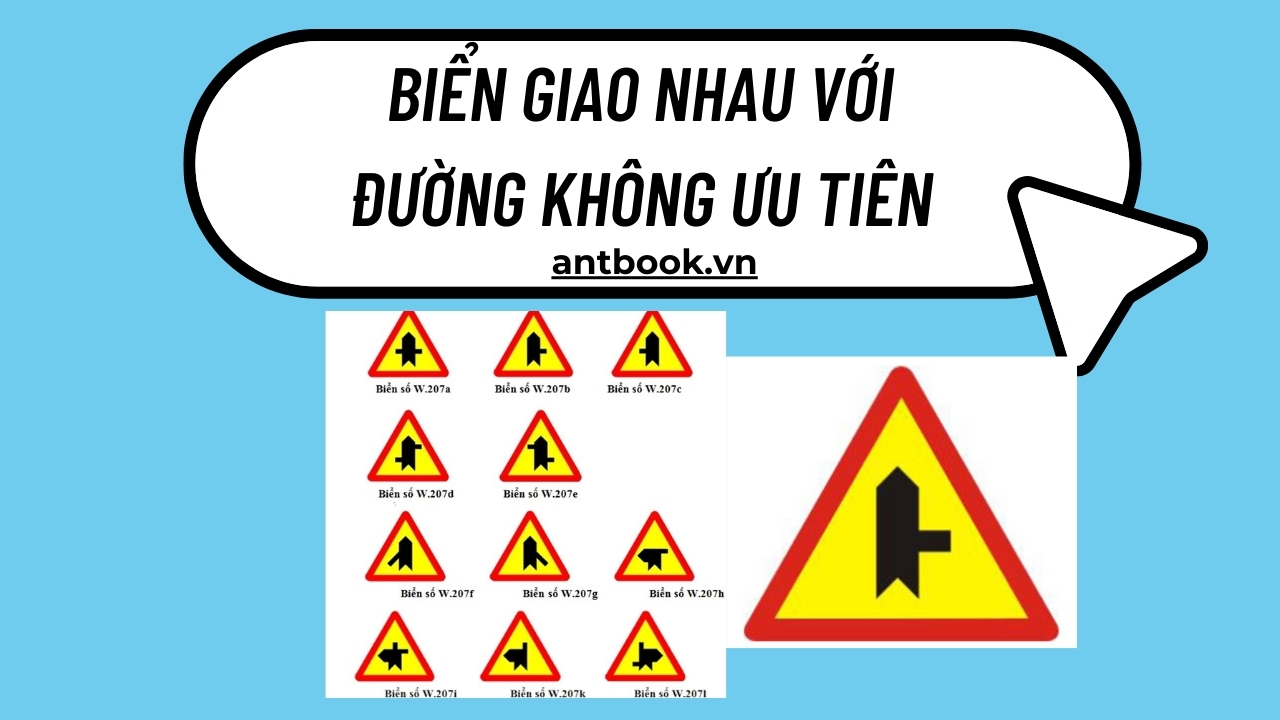 Biển giao nhau với đường không ưu tiên: Ý nghĩa và cách nhận diện Biển giao nhau với đường không ưu tiên: Ý nghĩa và cách nhận diện
