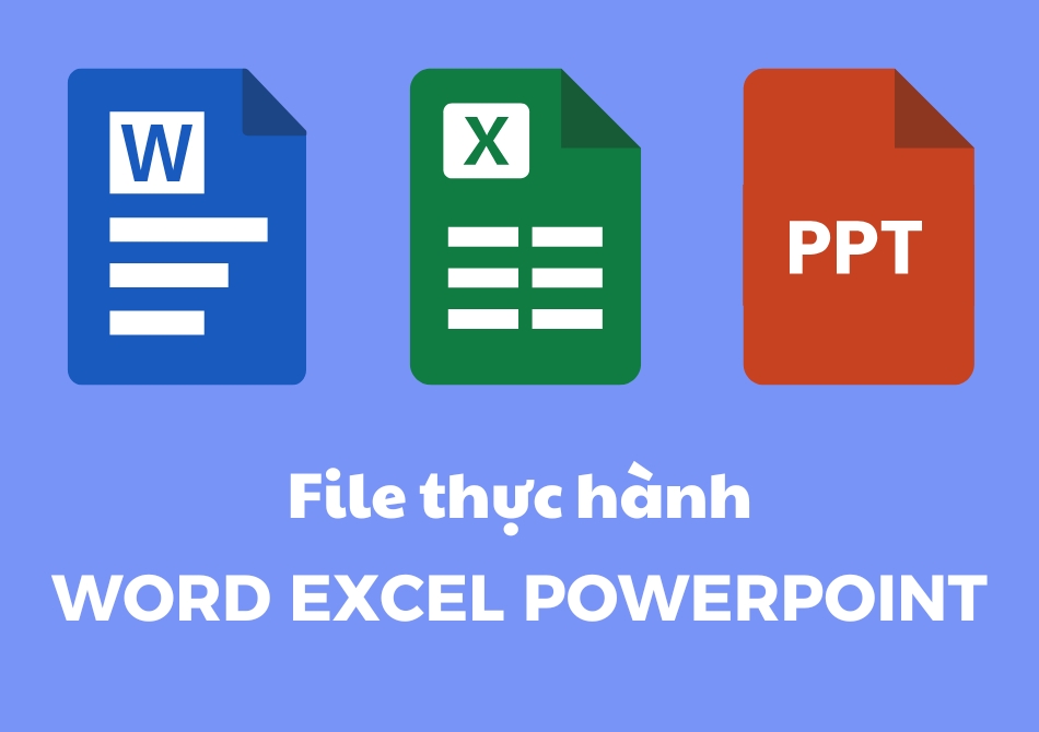 Bài tập thực hành tin học văn phòng Bài tập thực hành tin học văn phòng