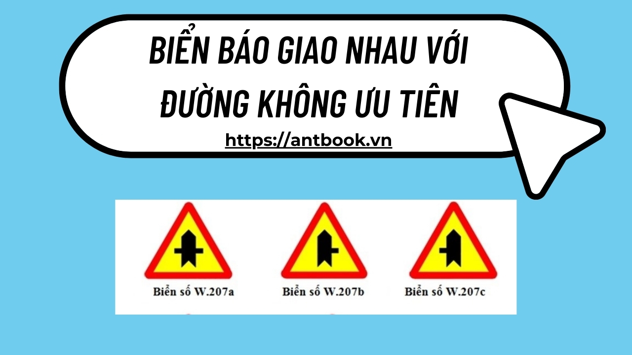 Biển báo giao nhau với đường không ưu tiên: Ý nghĩa & cách nhận biết Biển báo giao nhau với đường không ưu tiên: Ý nghĩa & cách nhận biết
