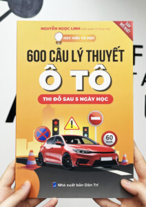 Sách mẹo 600 câu lý thuyết ô tô