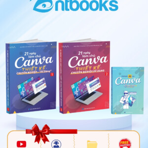 Bộ sách Canva tặng kèm AI